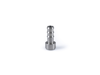 Stub nipple 10mm aluminium for welding