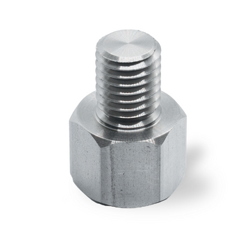 Reducing nipple M12-M10 stainless steel