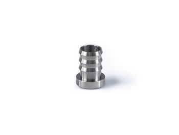 Stub nipple 18mm stainless for welding